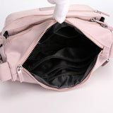 Large Capacity Nylon Shoulder Bag Casual Waterproof Ladies Messenger B