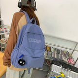 Large Capacity Nylon Women Backpack Ladies Travel Bag Schoolbag