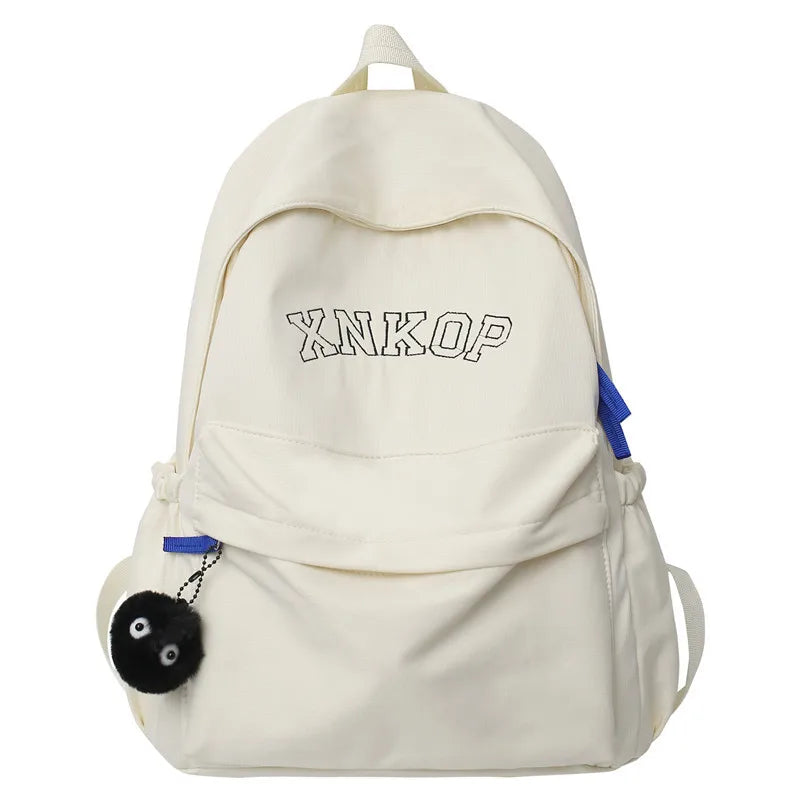 Large Capacity Nylon Women Backpack Ladies Travel Bag Schoolbag