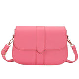 Large Capacity One Shoulder Bag Women's PU Leather Casual Style