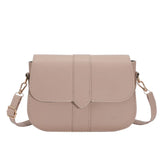 Large Capacity One Shoulder Bag Women's PU Leather Casual Style