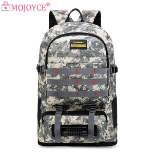 Large Capacity Outdoor Backpack Camo Camping Bag Multi-Pockets