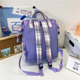 Large-Capacity Outdoor Travel Backpacks Women's Backpack Oxford Cloth Waterproof
