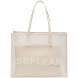 Large Capacity PVC One Shoulder Bag Women's Transparent Handbag