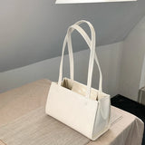 Large Capacity Patent Leather Shoulder Bag for Women