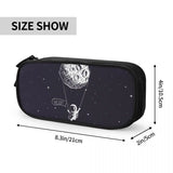 Large Capacity Pencil Case School Pen Box Stationery Supplies 2 Layered
