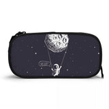 Large Capacity Pencil Case School Pen Box Stationery Supplies 2 Layered