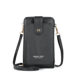 Large Capacity Phone Pocket Shoulder Bag for Women Multi-layer Crossbody Bags