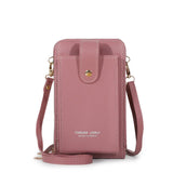 Large Capacity Phone Pocket Shoulder Bag for Women Multi-layer Crossbody Bags