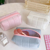 Pink Plush Makeup Bag/Pencil Case/Student Storage Soft Organizer