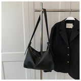 Large Capacity Leather Shoulder Tote Bag for Women