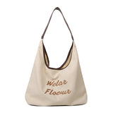 Large Capacity Retro Canvas Shoulder Bag Women's Tote Bag