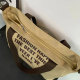 Large Capacity Retro Women Shoulder Bags Crossbody All-match Harajuku Couple Th