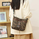 Retro Leather Ladies Shoulder Bag Messenger Bag Women's Tote Bag