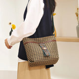 Retro Leather Ladies Shoulder Bag Messenger Bag Women's Tote Bag
