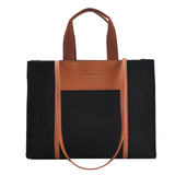 Large Retro Shoulder Bag PU Leather High Female Handbag