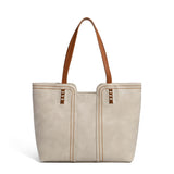 Large Retro Shoulder Bag PU Leather High Female Handbag