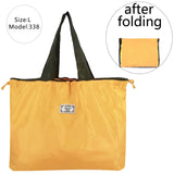 Large Capacity Reusable Foldable Shopping Bag Drawstring Grocery Bag