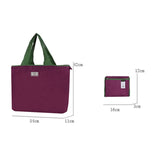 Foldable Reusable Grocery Bag Travel Shoulder Tote Bag