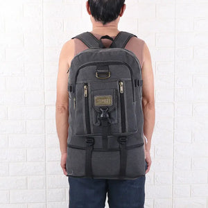 Large Capacity Rucksack Man Travel Bag Mountaineering Backpack