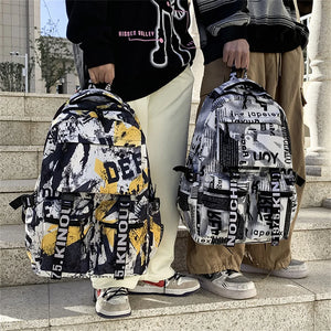 Anime School Backpack Bag Large Capacity Japanese Travel Bag Teenager