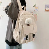 Large Capacity School Backpack Female Waterproof Student Schoolbag