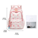 Large Capacity School Backpack Teen Girls Laptop Travel Bag