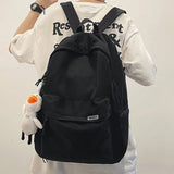Large School Backpack for Teenagers Waterproof Nylon Travel Bag