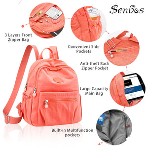 Large-Capacity School Bag Girls Teenager Backpack Lightweight Travel Backpack