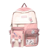 Large Capacity School Bags for Teenager Girls Women Backpack Waterproof