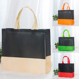 Large Capacity Shopping Bag Durable Female Rose Flower Tote Bag