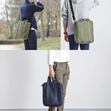 Large Capacity Travel Bag with Clothing Storage for Men and Women