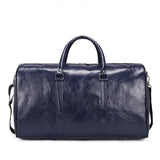 Large Capacity Travel Bag PU Leather Duffel Handbag