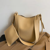 Large Capacity Shoulder Bag Retro Bucket Bags Women's Child Mother Bag