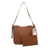 Large Capacity Shoulder Bag Retro Bucket Bags Women's Child Mother Bag