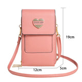 Large Capacity Shoulder Bag For Women With Touchable Cell Phone Pocket