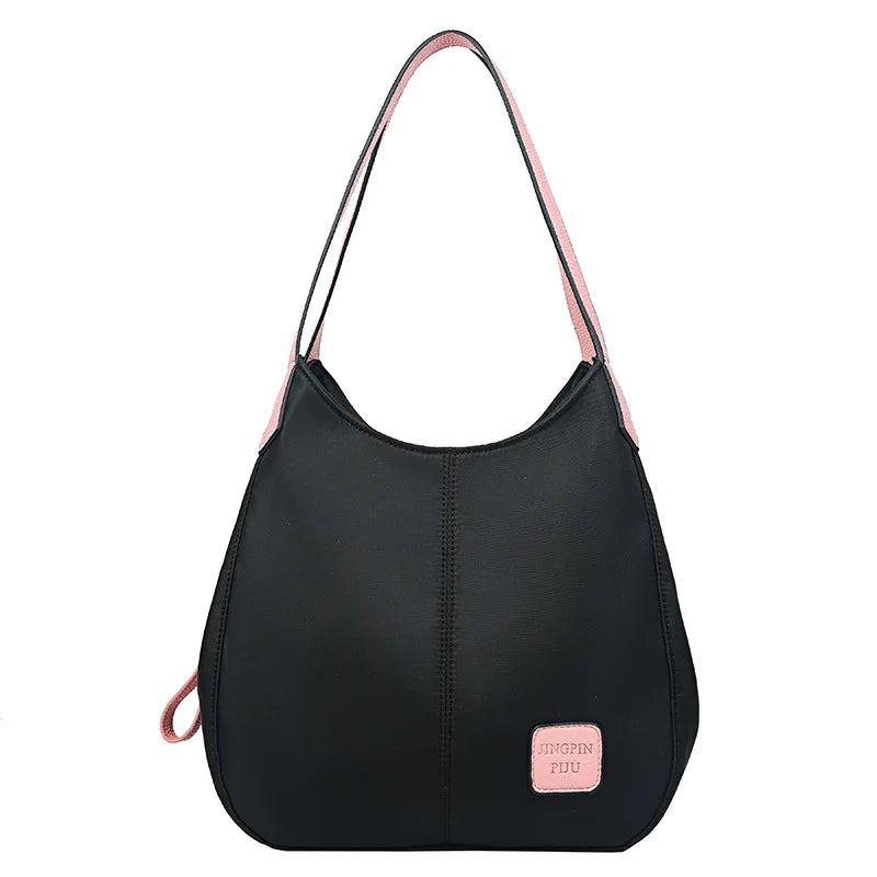 Large Capacity Shoulder Bag Women Casual Nylon Handbag
