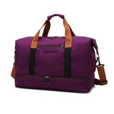 Large Capacity Shoulder Bags Duffel Bag with Shoes Compartment