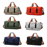 Large Capacity Shoulder Bags Duffel Bag with Shoes Compartment
