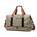 Large Capacity Shoulder Bags Duffel Bag with Shoes Compartment