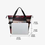 Large Capacity Duffel Bag with Shoes Compartment, Sports Travel Bag