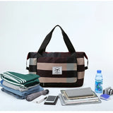 Large Capacity Duffel Bag with Shoes Compartment, Sports Travel Bag