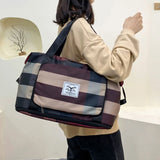 Large Capacity Duffel Bag with Shoes Compartment, Sports Travel Bag