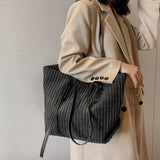 Large Capacity Plush Handbag Women's Tote Bag