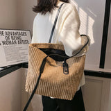 Large Capacity Plush Handbag Women's Tote Bag