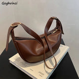 Large Capacity Women's Shoulder Bags PU Leather Hobos