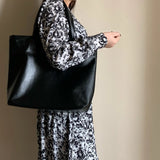 Large Capacity Shoulder Bags Women Shopping Tote Bag Travel Vintage Ladies Ins H