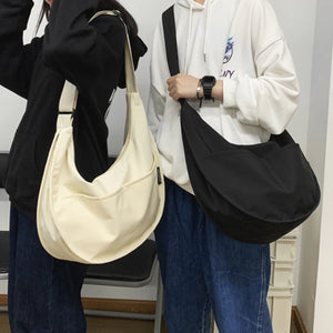 Large Capacity Shoulder Bag Oxford Cloth Dumpling Bag