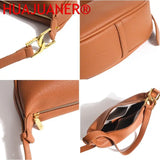 Large Capacity Shoulder Crossbody Bag for Women Solid Retro Commuter Bag