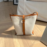 Large Capacity Canvas Shoulder Bag for Autumn Winter